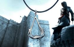 náhrdelník Assassins Creed Logo | zlatá