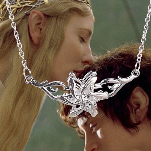 náhrdelník Galadriel Flower Pán prstenů (Lord of the Rings)