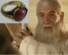 prsten Pán prstenů - Narya (Gandalf)  | Velikost 7, Velikost 8, Velikost 9, Velikost 10