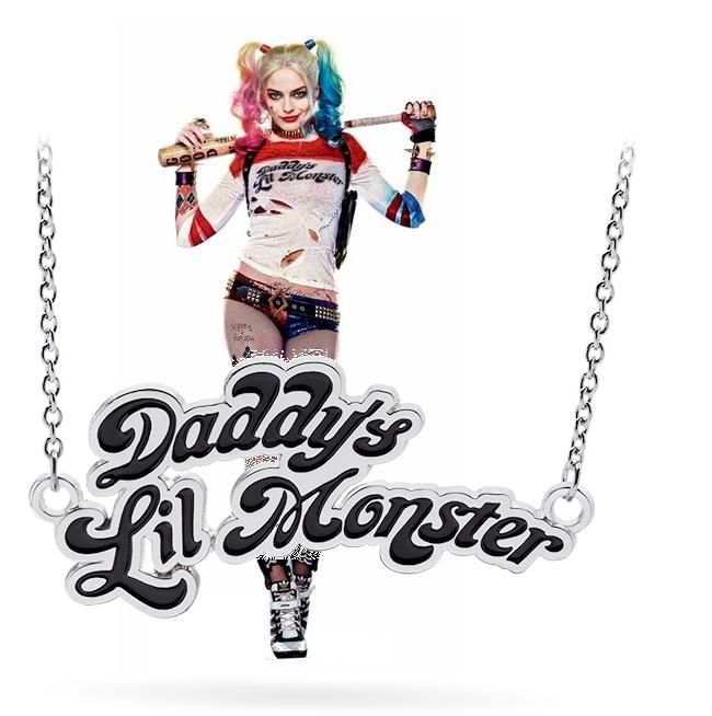 řetízek Daddy's Lil Monster (Harley Quinn)