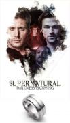 ocelový prsten Supernatural (Lovci duchů) Dean Winchester | Velikost 9, Velikost 10