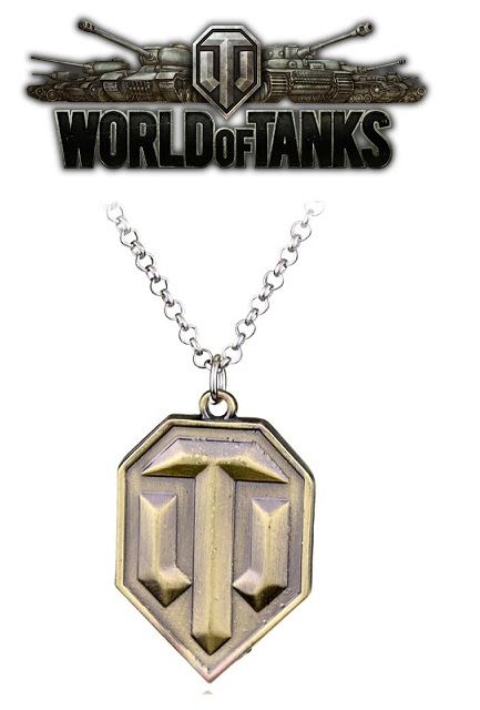 WOT řetízek World of Tanks Logo bronzový