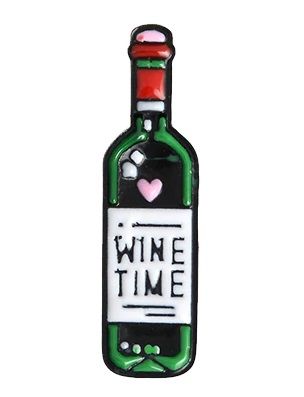 odznak WINE TIME čas na víno