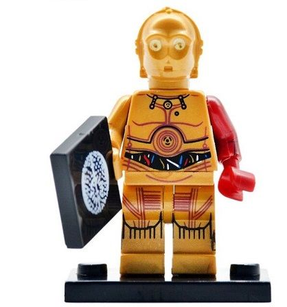 Star Wars Blocks Bricks Lego figurka - C-3PO BBLOCKS
