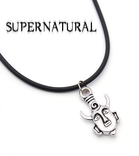 amulet Supernatural (Lovci duchů) Dean Winchester - stříbrný