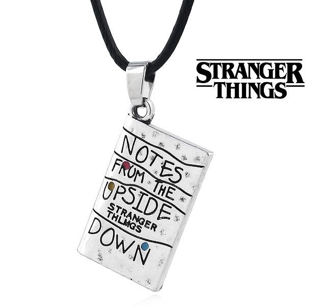 Náhrdelník Stranger Things Notes Notes from the upside down