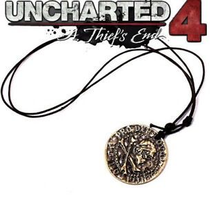 náhrdelník Uncharted 4 Pirátská mince amulet