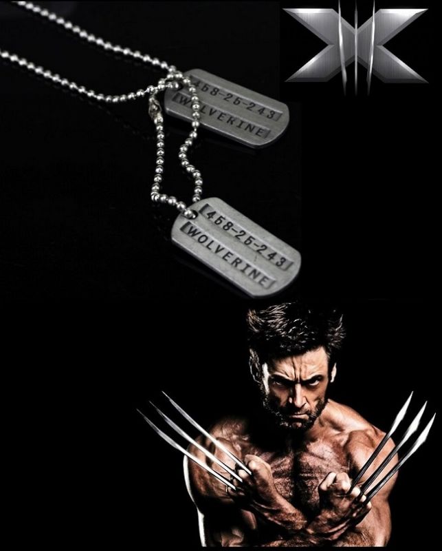 vojenská známka Wolverine X-men dvojitá