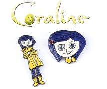 odznak Coraline 2 ks