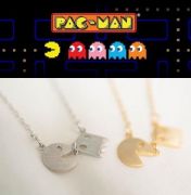 řetízek Pac-Man | stříbrný