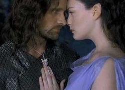 Pán prstenů (Lord of the Rings) náhrdelník Arwen - Večernice - typ 1