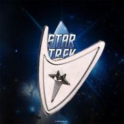 Star Trek odznak velitelské divize Hvězdné flotily (Starfleet Command Insignia)