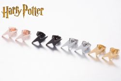 Ocelové náušnice Harry Potter Harryho jizva