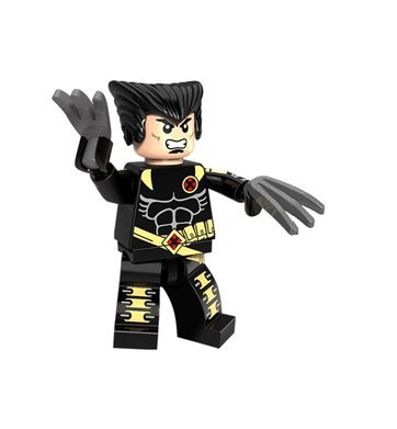 Wolverine figurka Blocks Bricks Lego - černý oblek BBLOCKS