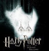 náušnice Harry Potter Relikvie smrti (střední)