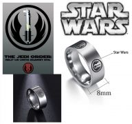 ocelový prsten Star Wars - Jedi | Velikost 9, Velikost 10