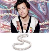 perlový náhrdelník Harry Styles | 38 cm, 42 cm, 43 +5 cm
