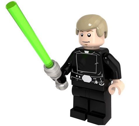 Star Wars Blocks Bricks Lego figurka - Luke Skywalker Jedi Master BBLOCKS