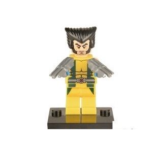 Wolverine figurka Blocks Bricks Lego - komiksový s příslušenstvím BBLOCKS