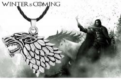 náhrdelník Hra o trůny Stark (Game of Thrones)