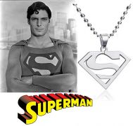 ocelový řetízek Superman Logo | větší