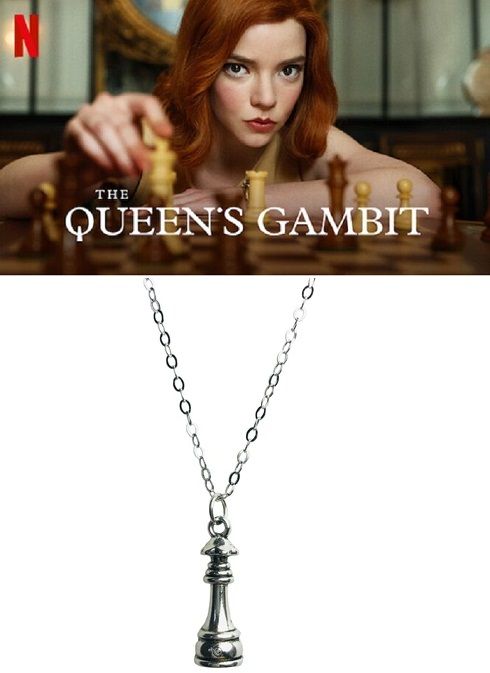 náhrdelník Dámský Gambit - královna Jobra