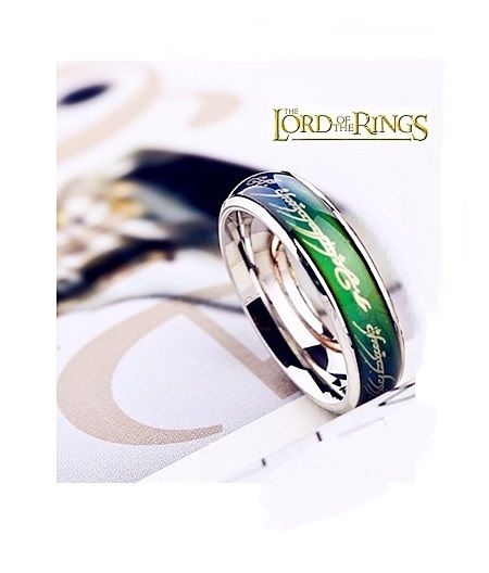 Jeden prsten Prsten moci Pán prstenů (Lord of the Rings) - měnící barvu podle teploty