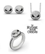 křišťálové šperky Nightmare Before Christmas Jack Skellington | Velikost 6, Velikost 7, Velikost 8, Velikost 9