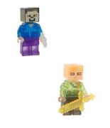 Minecraft Blocks Bricks Lego figurka 2ks - speciální edice BBLOCKS