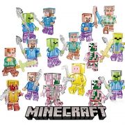Minecraft Blocks Bricks Lego figurka 2ks - speciální edice  | varianta 2, varianta 4, varianta 5, varianta 6, varianta 7, varianta 8