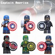 The Avengers Blocks Bricks Lego figurka kapitán Amerika - Steve Rogers BBLOCKS