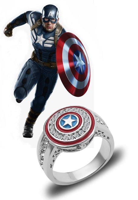 Marvel prsten Captain America ADONA