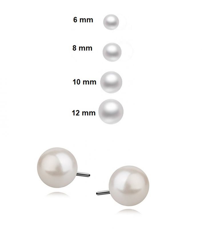Náušnice perly (perličky)