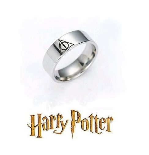 Ocelový prsten Harry Potter Relikvie smrti