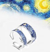 prsteny Van Gogh Hvězdná noc