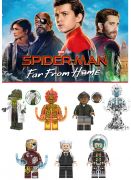 Spider-Man Blocks Bricks Lego figurka | Gwen Stacy, MJ, Mysterio 1, Mysterio 2, Scorpion