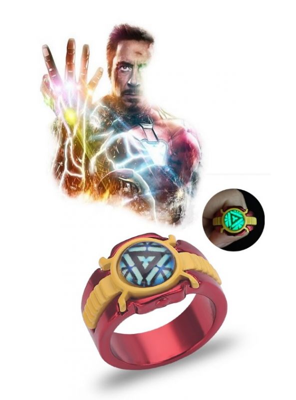 Avengers prsten Iron Man svítící ve tmě ADONA