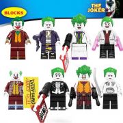 Batman Blocks Bricks Lego figurka Joker | 2019, Dark Knight, Gothic, retro, s amplionem, s nožem a pistolí, s pouty