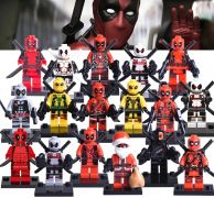 Marvel Blocks Bricks Lego figurka Deadpool | varianta 1, varianta 5, varianta 6, varianta 9, varianta 13, varianta 14, varianta 15