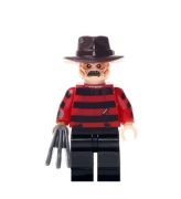 Noční můra v Elm Street Blocks Bricks Lego figurka Freddy Krueger BBLOCKS