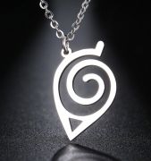 ocelový řetízek Naruto Konoha