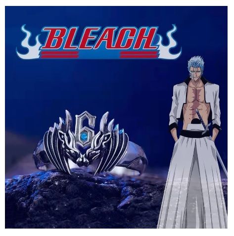 Anime Bleach prsten Grimmjow Jeagerjaques