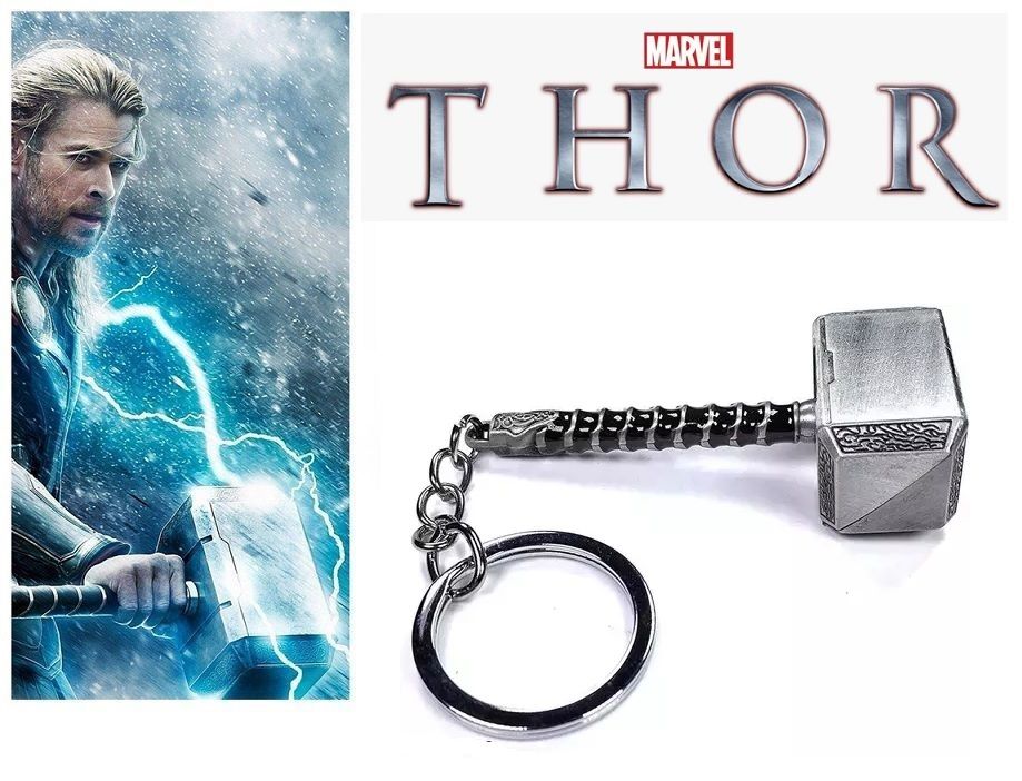 Marvel přívěsek Thorovo kladivo Mjolnir klíčenka