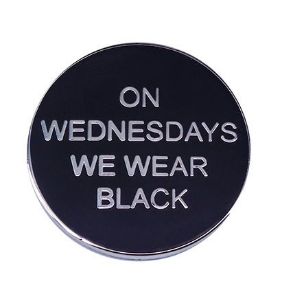 odznak Wednesday Addams - Varianta 8