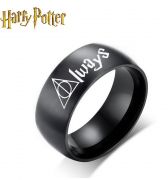 Ocelový prsten Harry Potter Always