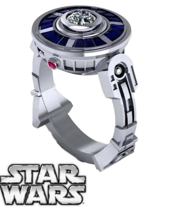 prsten Star Wars R2-D2