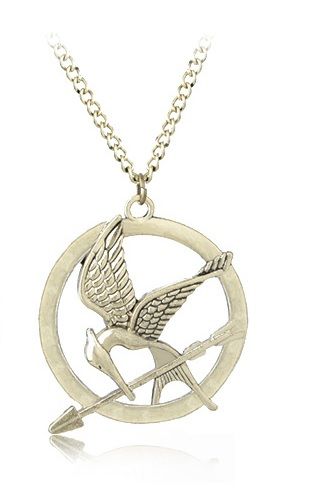 řetízek Hunger Games Reprodrozd - bronzový