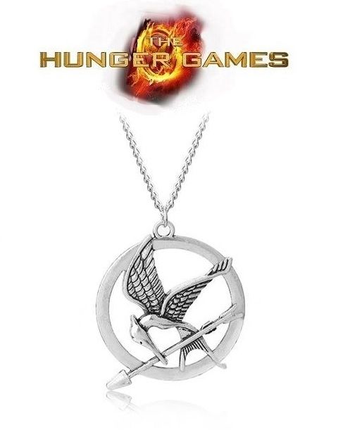 řetízek Hunger Games Reprodrozd - stříbrný