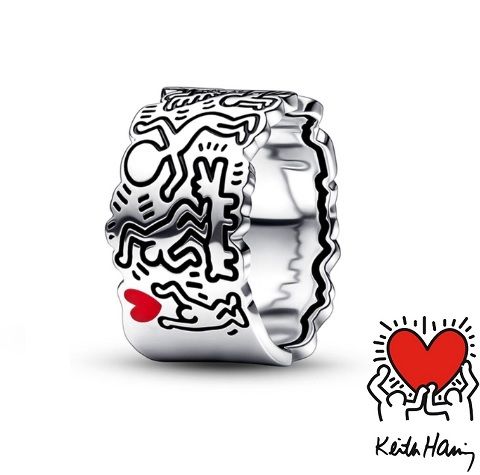 široký prsten Keith Haring Missore