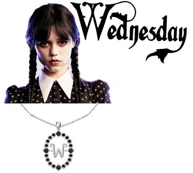 medailon Wednesday Addams
